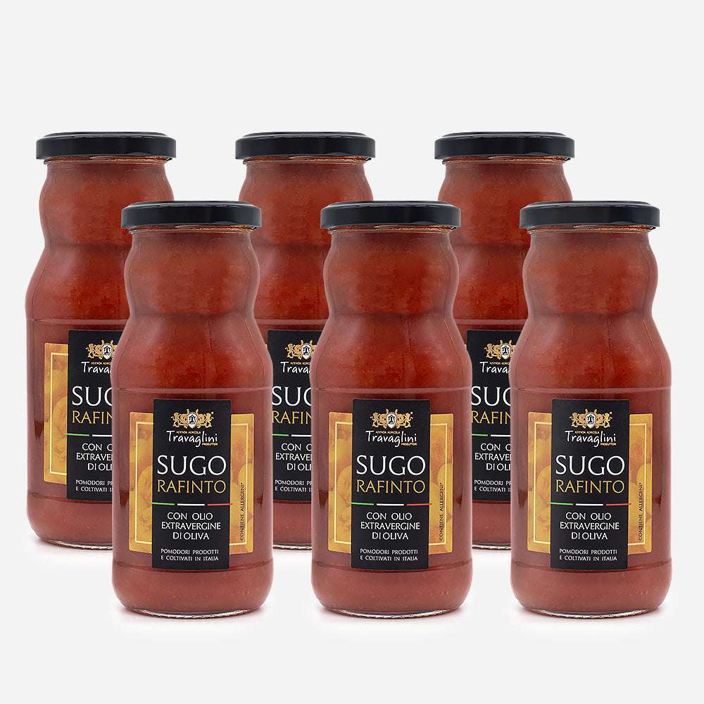 Tomatensoße Rafinto – klassische, fertige Tomatensoße mit Gemüse, 6 x ... Tomatensoße Rafinto – klassische, fertige Tomatensoße mit Gemüse, 6 x ...