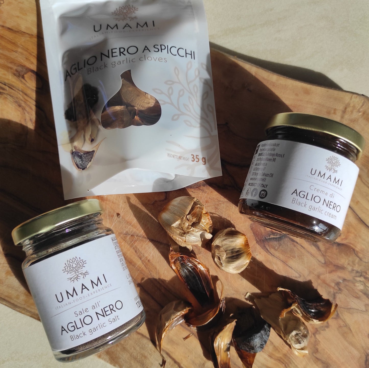 Schwarzer Knoblauch Zehen, 35g