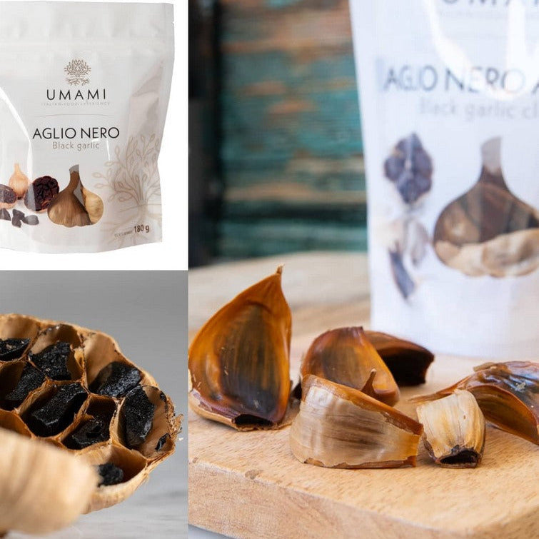 Schwarzer Knoblauch Zehen, 35g