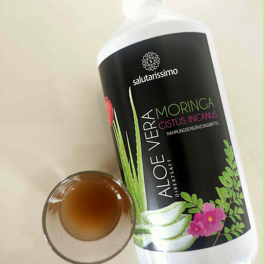 Aloe Vera mit Moringa und Cistus Incanus, 1000ml
