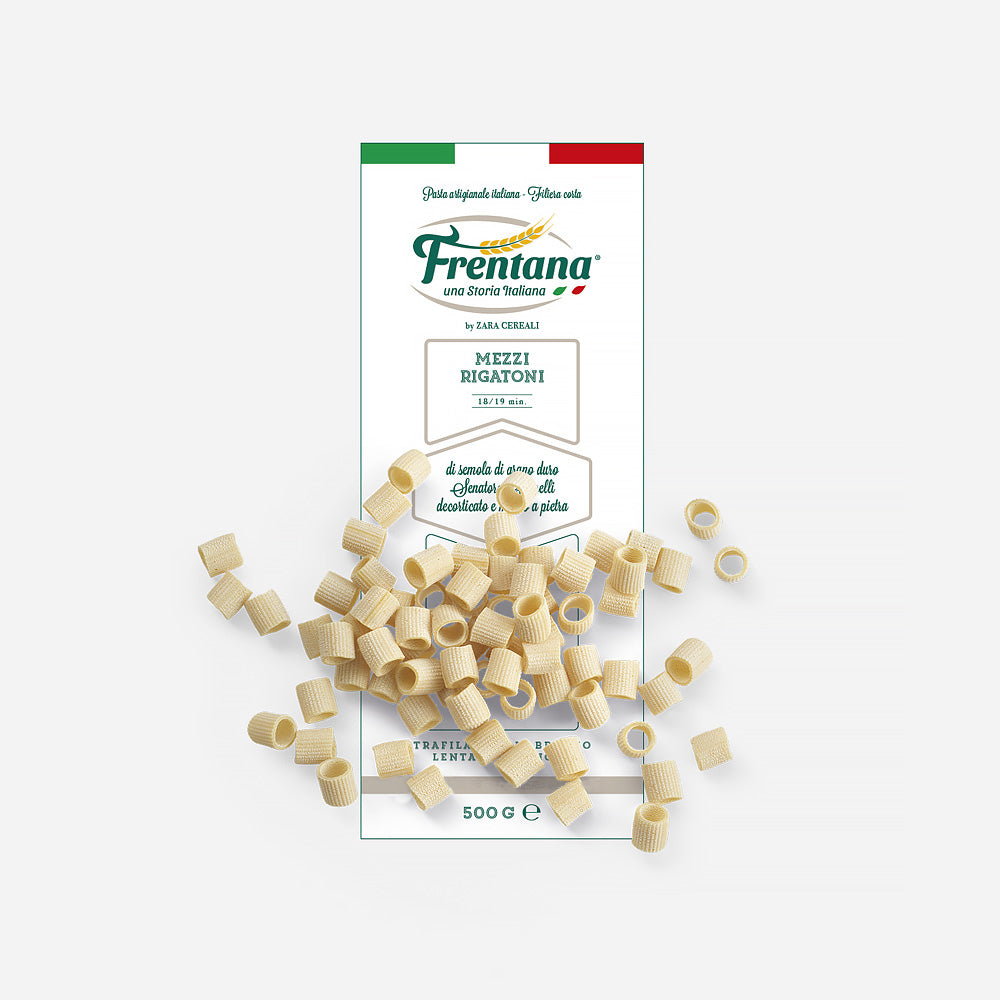 Pasta aus Urgetreide, Mezzi Rigatoni, 500g